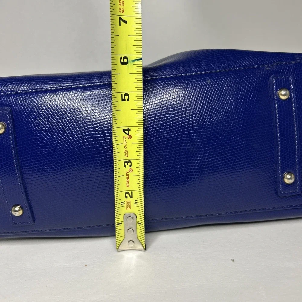 Dooney & Bourke‎ Pebble Leather Hobo Shoulder Bag Blue